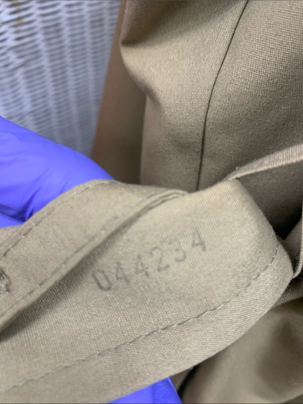 London Fog Tan Trench Coat with Epaulettes - Picture 8 of 9